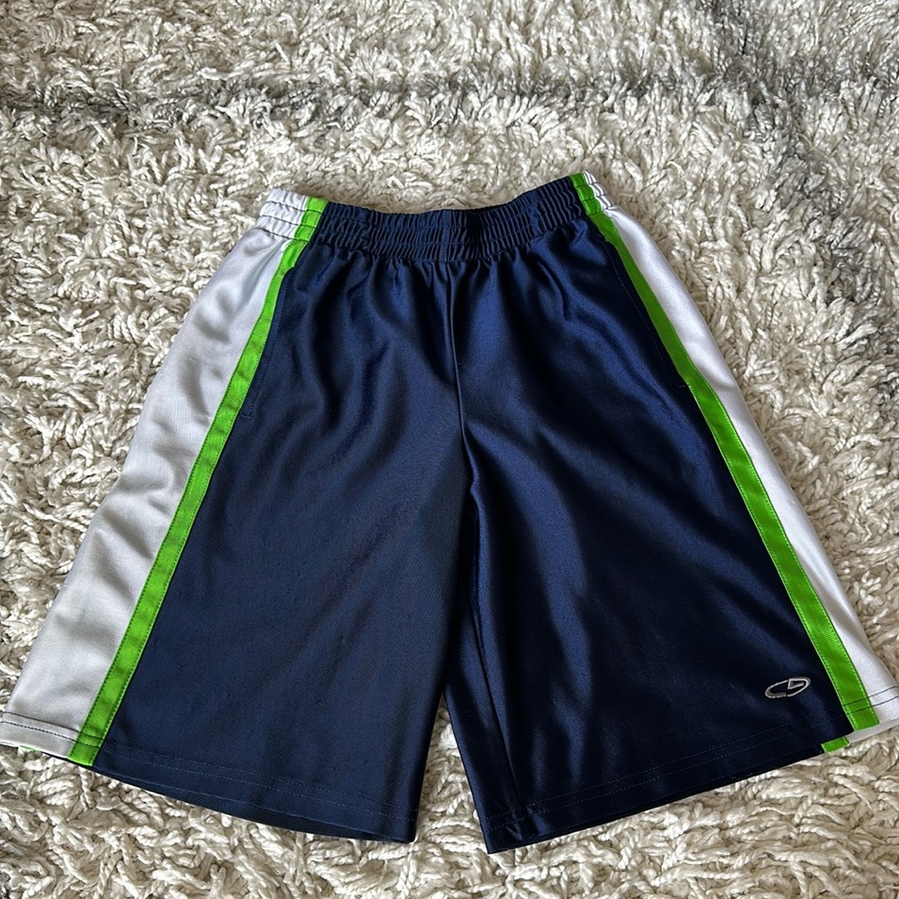C9 by Champion Blue White Green Shorts Medium
